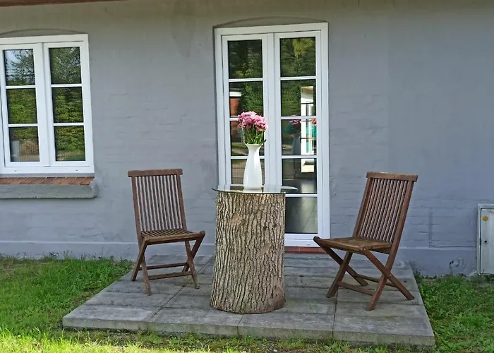 Hotel mit Hund Pappelhof - Doppelhaushälfte Mit Garten In
