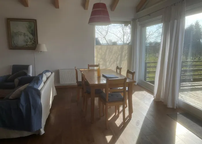 Haustierfreundliches Hotel: Ferienhaus-Apfelblick